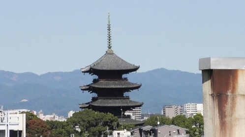 東寺遠影